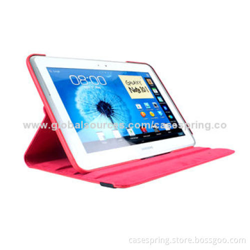Leather Case for Samsung N8000, Samsung P5100, 360° Rotation, Perfect Audiovisual
